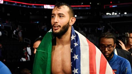 Going for gold: Dominick Reyes