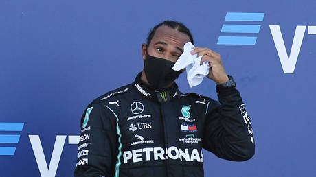Lewis Hamilton finished third in Sochi. © Reuters