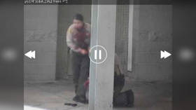 GRAPHIC photo shows injured LA County deputy who gave first aid to partner and radioed for help despite being SHOT THROUGH JAW