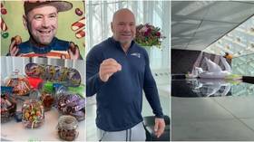 'Perfect setup': Dana White shows off luxury 'Fight Island' mancave ahead of UFC's latest Abu Dhabi residency (VIDEO)