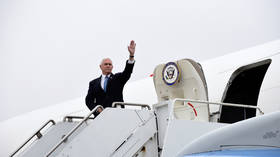 Air Force Two carrying VP Pence forced to land at New Hampshire airport after BIRD COLLISION - report