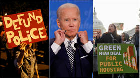 Biden distances himself from 'far-left' voters, rejects 'crucial' Green New Deal & defund the police movement