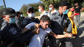 Israel cracks down on protests under Covid-19 ‘emergency’ pretext as country extends lockdown