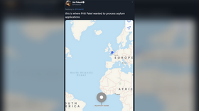 ‘Inhumane & impractical’: UK interior minister in hot water over idea to ship asylum seekers 6,400km to remote Atlantic island