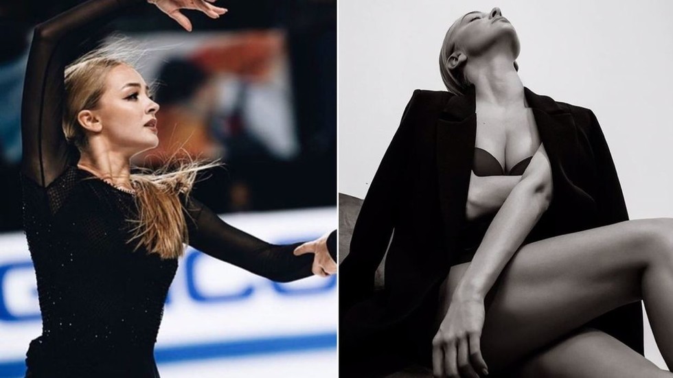 'Why do you need figure skating? You'd do well without it!' Alexandra Stepanova sets pulses racing with revealing photo shoot