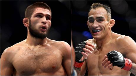 Khabib Nurmagomedov and Tony Ferguson have been booked to meet five times. © Getty Images / USA Today Sports