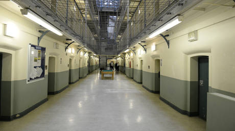 A general view shows C wing at Wormwood Scrubs prison in London, October 22, 2012.