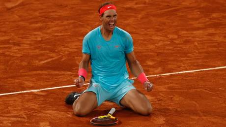 Record-equaling win: Rafael Nadal
