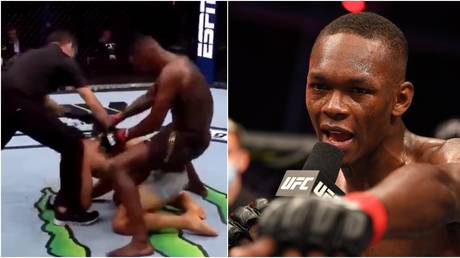 Adesanya defends 'dry humping' celebration against UFC rival Costa