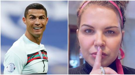 Ronaldo's sister has commented on his positive coronavirus test. © Reuters / Instagram @katiaaveirooficial
