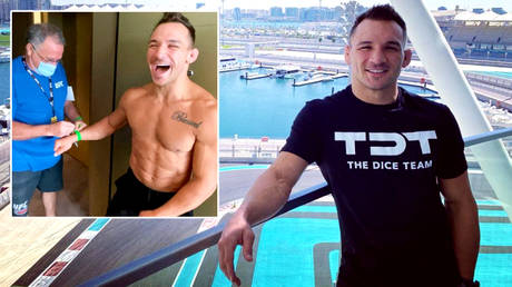 Michael Chandler is ready to step in for Khabib Nurmagomedov or Justin Gaethje at UFC 254 on Fight Island © Instagram / mikechandlermma