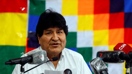 FILE PHOTO. Former Bolivian President Evo Morales.