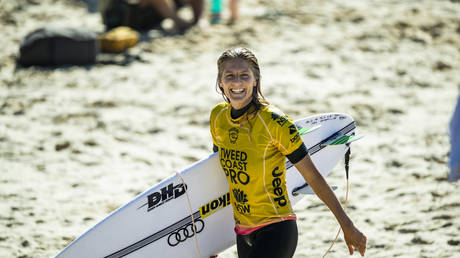 'Chilling with a menacing undertone': Stalker of 7-time surf champ Stephanie Gilmore convicted after violating protection order