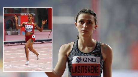 Russian world high jump queen Maria Lasitskene was angered after Naser escaped a ban. © Reuters