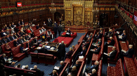 The House of Lords in session. © Reuters / Kirsty Wigglesworth