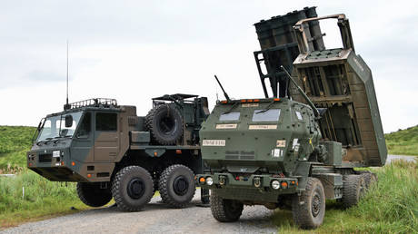 The Lockheed Martin M142 High Mobility Artillery Rocket System. ©AFLO via Global Look Press