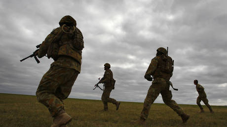 Members of Australia's special forces conduct an exercise during the Australian International Airshow in Melbourne March 2, © Reuters / Mick Tsikas