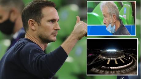 Abramovich is in Krasnodar to watch Frank Lampard and Chelsea. © Reuters / Twitter