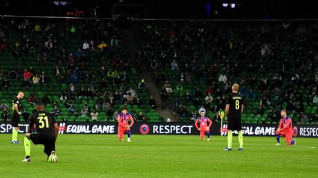 Chelsea and Krasnodar before their Champions League game. © Sputnik