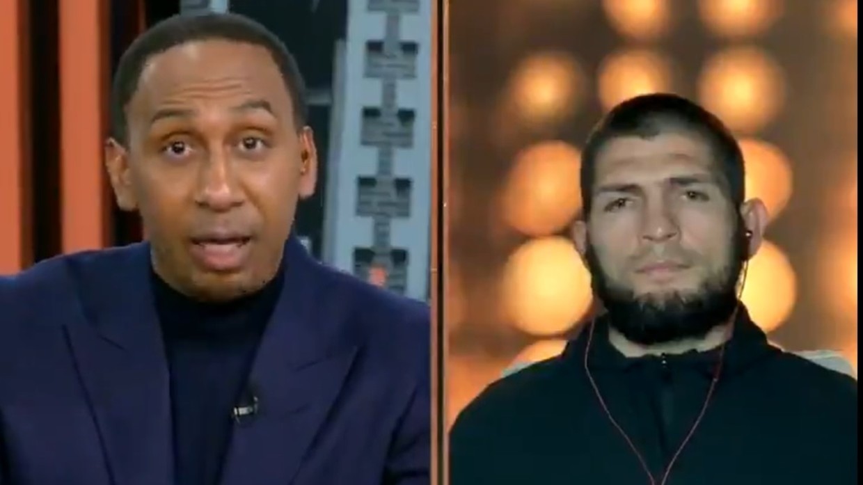 I Don T Even Wanna Talk About This Sh T Khabib Shuts Down Stephen A Smith After Question On Conor Mcgregor Video Rt Sport News