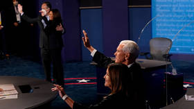 The Pence-Harris debate shows the Democrat and Republican leaders are on different trains, with voters stranded at the station