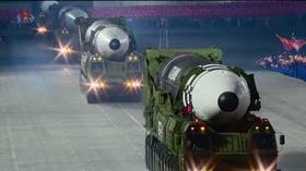 Pyongyang shows off BRAND NEW intercontinental ballistic missile during military parade, according to experts
