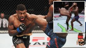 'Real-life ninja stuff!' Watch and be AMAZED as Joaquin Buckley delivers one of the 'CRAZIEST knockouts' in UFC history (VIDEO)
