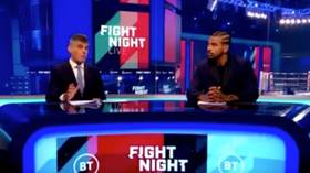 Still In Shock But Howling Boxing Fans In Disbelief As White Broadcaster Asked About Black History Month Ahead Of David Haye Rt Sport News