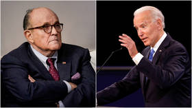 Biden calls Rudy Giuliani ‘Russian pawn’ as he & Trump accuse each other of taking over foreign money in debate