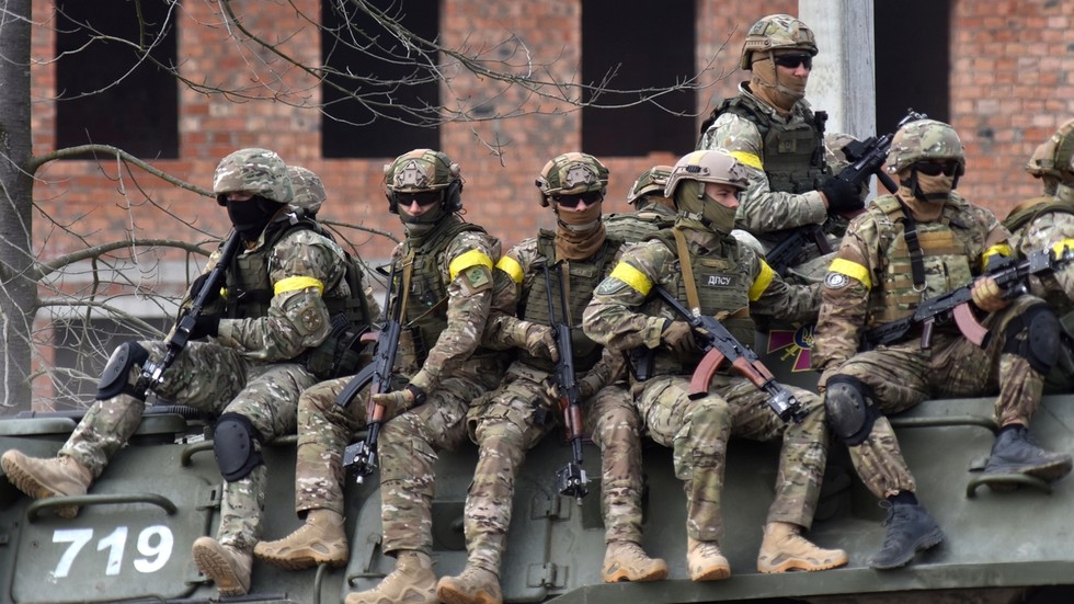 Ukrainian special forces reportedly practice RECAPTURE of