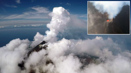 Researchers fly drones straight INTO some of world&rsquo;s most active volcanoes to improve early warning systems