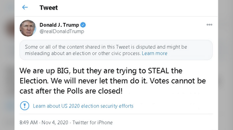 Credit: Twitter @realDonaldTrump