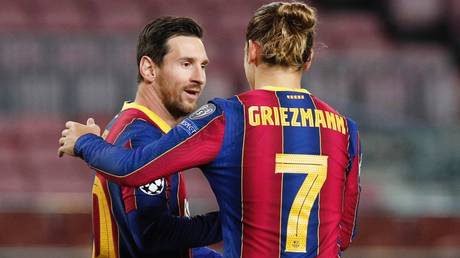 Uneasy alliance? Lionel Messi and Antoine Griezmann