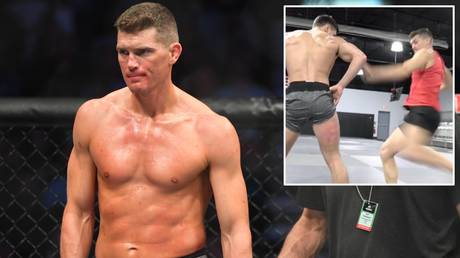 Leg kicks: UFC star Stephen "Wonderboy" Thompson