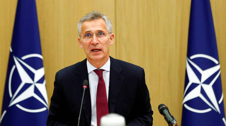 FILE PHOTO: NATO Secretary General Jens Stoltenberg.