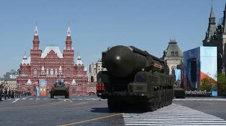 FILE PHOTO A Topol-M intercontinental ballistic missile © Sputnik / Ramil Sitdikov