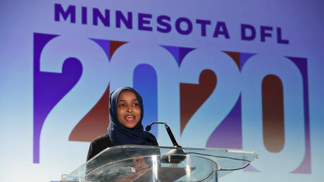 FILE PHOTO: Congresswoman Ilhan Omar (D-Minnesota), November 3, 2020.