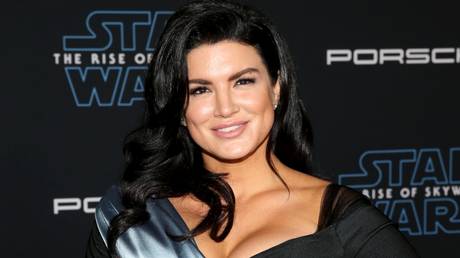 Controversial comments: Former MMA starlet Gina Carano