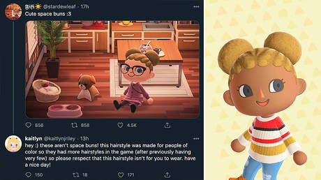 Animal Crossing Gamers Accused Of Cultural Appropriation Over Virtual Afro Puff Hairstyles