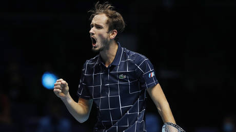 ATP Finals: Gutsy Daniil Medvedev battles back brilliantly to beat Dominic Thiem and win maiden title in London