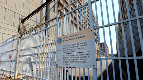 FILE PHOTO: The Metropolitan Detention Center (MDC) where Ghislaine Maxwell has been held, is pictured in Brooklyn, New York, on July 6, 2020.