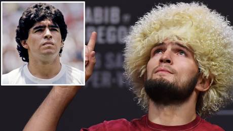 'Because of Maradona, millions of people love football': Khabib Nurmagomedov pens touching tribute to fallen idol Diego Maradona