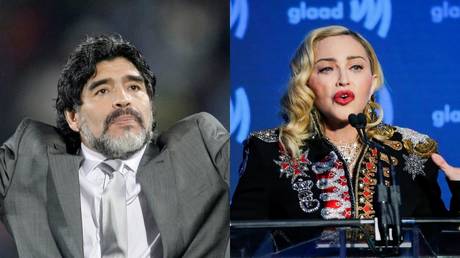 ‘Internet is an evil place’: Twitter explodes over ‘MADONNA death’ after football legend Maradona passes away