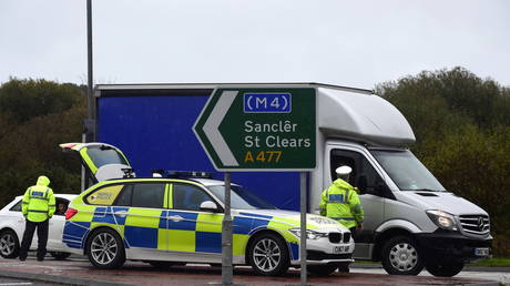 South Wales Police branded &lsquo;Covid-19 STASI&rsquo; after preventing couple from delivering Christmas gifts to family