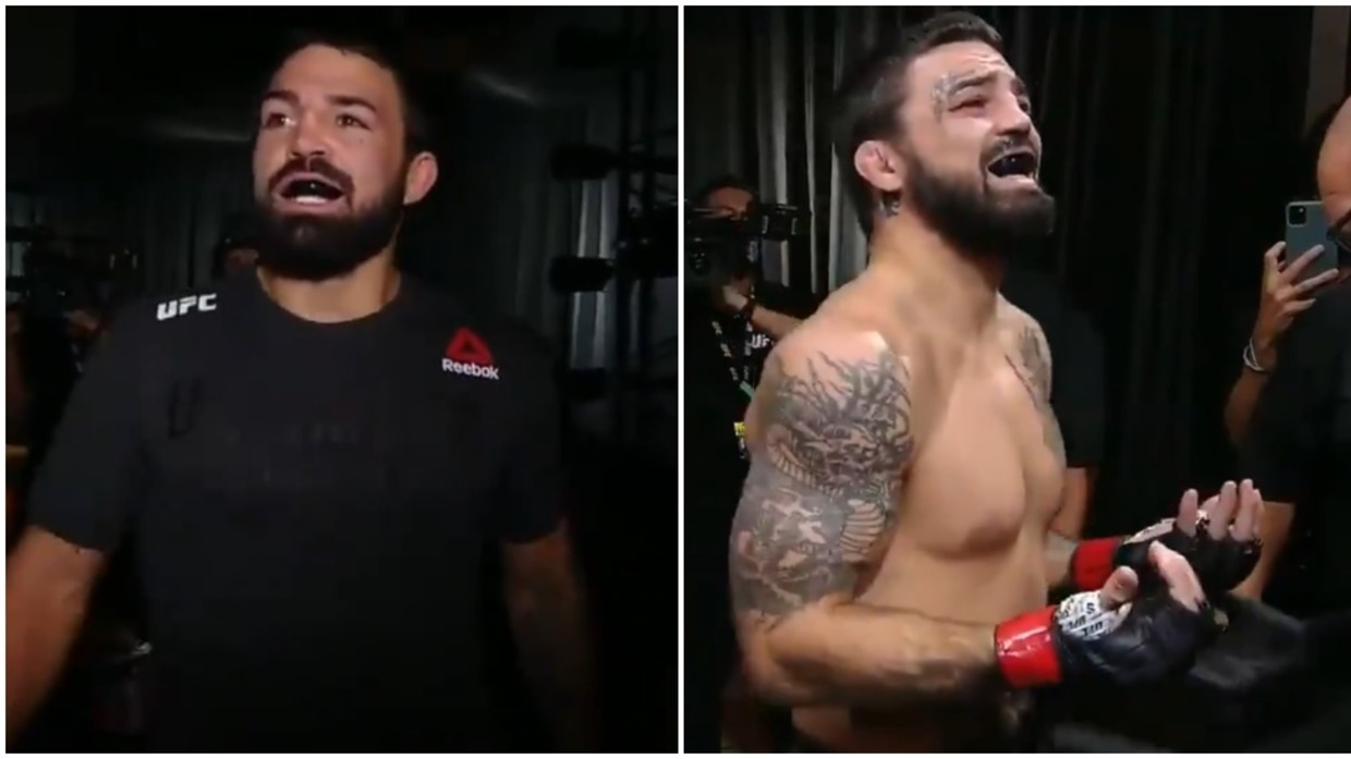 What The F Ck Hilarious Scenes As Mike Perry Walks Out To Wrong Song At Ufc 255 But Sings Along Anyway Video Rt Sport News