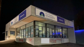 Antifa says ‘No Presidents’: Portland Democrat building defaced with ‘F**k Biden,’ ‘BLM’ and ‘ACAB’ graffiti (PHOTOS, VIDEOS)