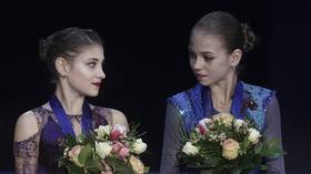 Ice duel: Quad-jumping prodigy Trusova beats teammate Kostornaia to win Cup of Russia stage