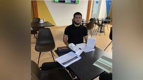'So you're telling me there's a chance?': Khabib raises fans' comeback hopes as UFC champ shares USADA testing picture