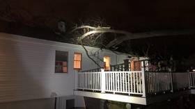 WATCH: Tempest leaves trail of destruction in its wake as it blasts New York