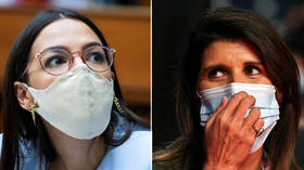 ‘Pay people to stay home’: AOC’s Covid-19 proposal spawns Twitter spat with Nikki Haley